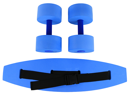 FAB 20-4211B Medium Standard Exercise Kit, Blue