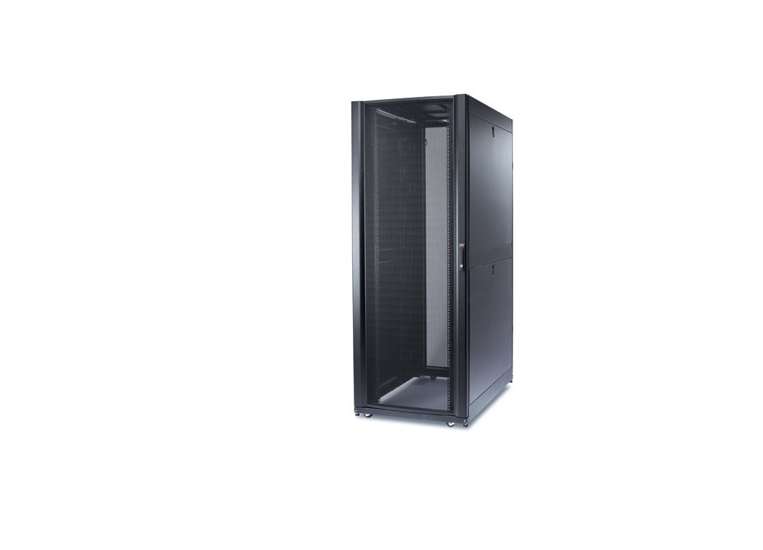Picture of Sceptre Technologies 922009362-01 750 x 1200 mm Electric AR3357 NetShelter SX 48U Enclosure with Sides&#44; Black