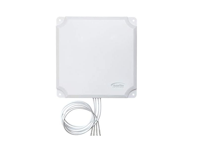Picture of Acceltex 305010567-00 2.4-5GHz Solutions Patch Antenna with 6x Cables for ATS-OP-2415-13-6RPTP-36