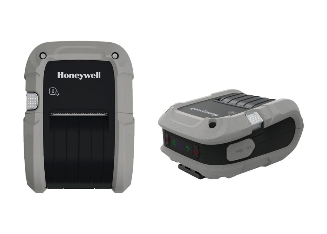 Picture of Honeywell 555011002-00 RP2 PR2e DT Mono 203dpi USB Bluetooth WLAN NFC Label Printer with Battery for RP2A0000C20