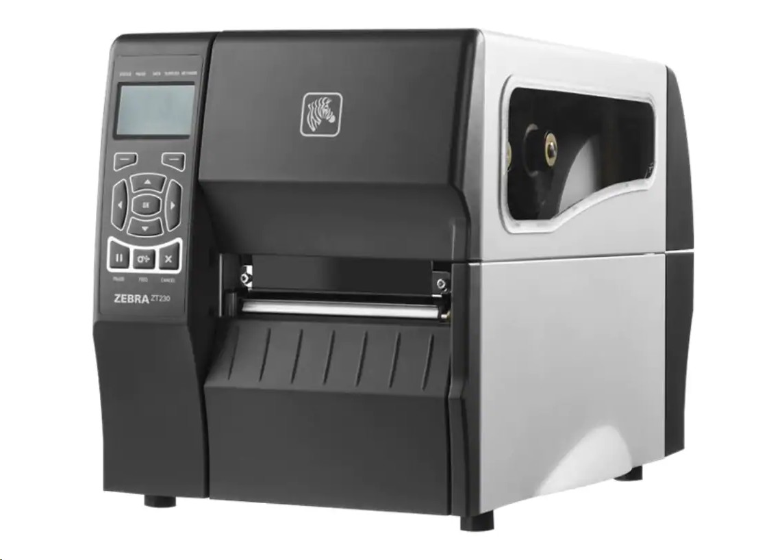 Picture of Zebra 255000038-01 ZT230 Mono DT 203 dpi DT USB LAN Serial Label Printer- ZT23042-D11200FZ Direct Thermal