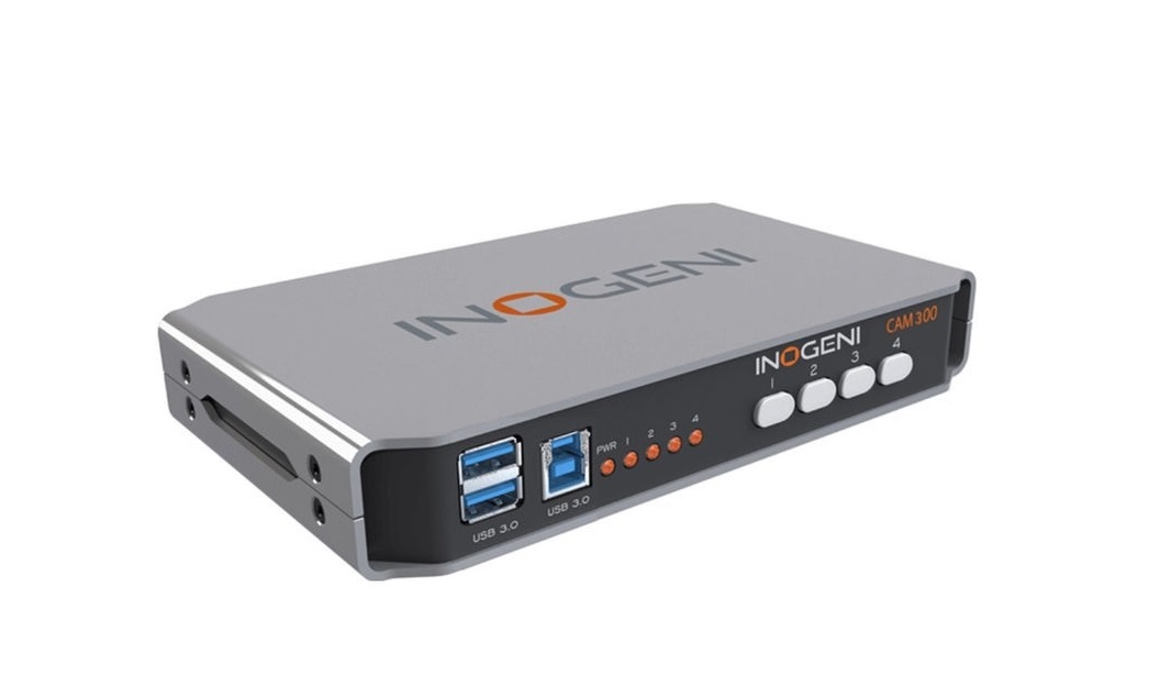 Picture of INOGENI 274009614-00 Switcher 2x HDMI 2x USB 2.0 1080P60 Plus USB3.0 Camera & Source Selectors - CAM300