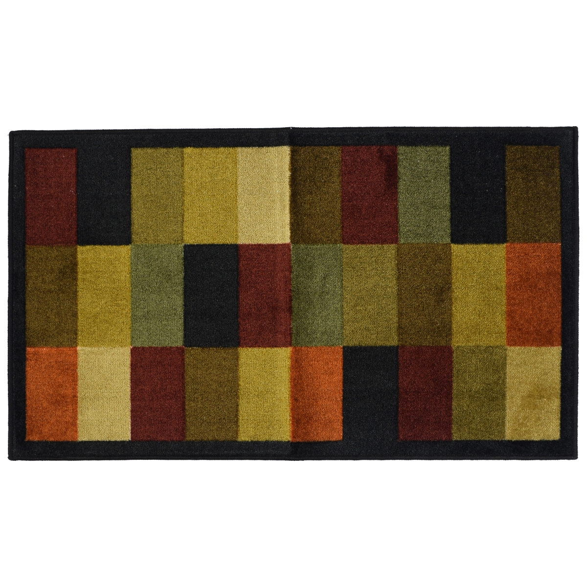 Picture of Madison Industries COLBL-26X45 26 x 45 in. Color Blocks Accent Rug, Multi-Color