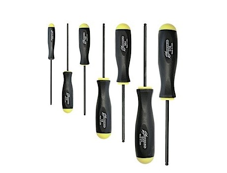 Picture of Bondhus BH10645 Sae Ball Hex Driver Set - 7 Piece