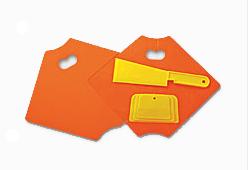 CO1700 Orange Plastic Mixing Board