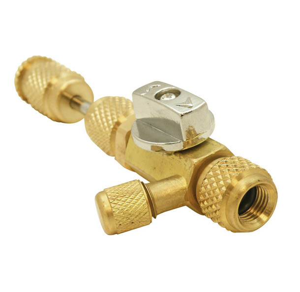 Valve Core Remover & Installer Tool - Brass - 1/4in. - Durable Design