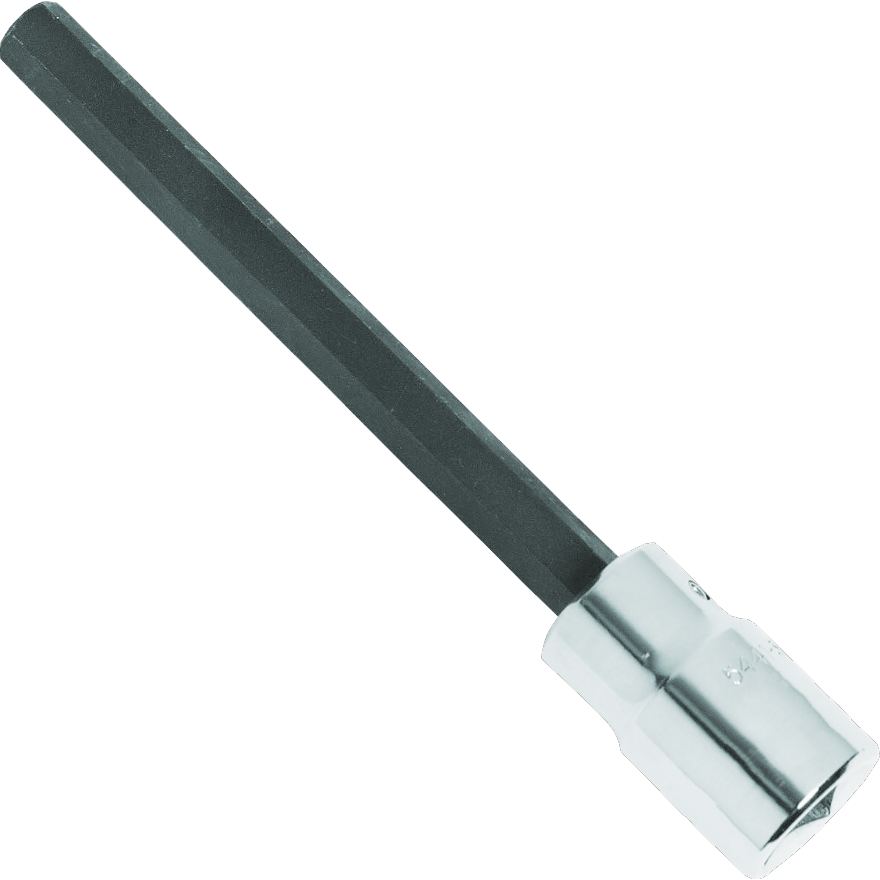 POJ54413-8XL 0.5 in. Drive Extra Long 0.38 in. Socket Hex Bit