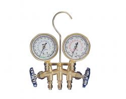 ME84772 134A Brass Manifld Gauge Set