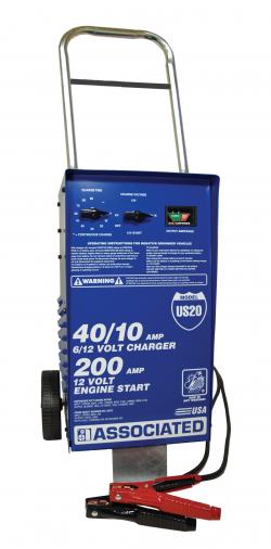 AEUS20 6-12V Charger with Wheels & Timer