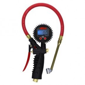 Inflator Gauge Digital with Dual Head Chuck