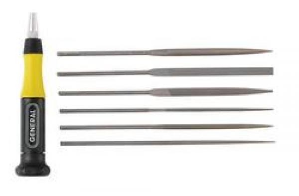 Picture of General Tools GN707476 Swiss Pattern Needle File Set - 6 Piece