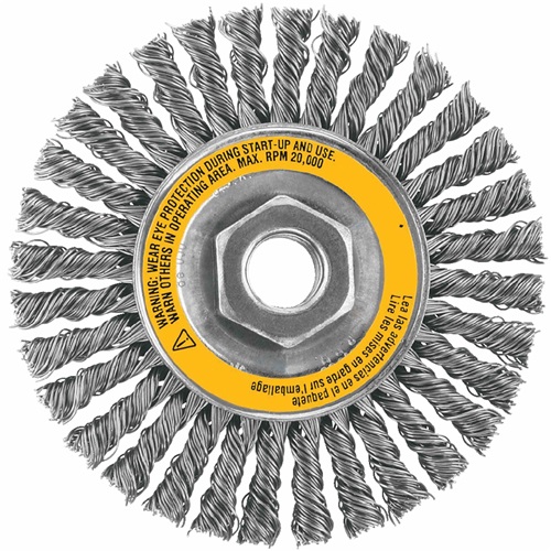 Picture of Dewalt DWDW49255 Wire Wheel Stainless Cable Twist