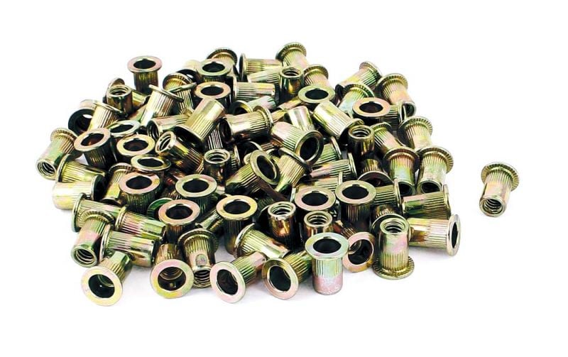 AORN832 8-32 Steel Rivet Nut - Pack of 100