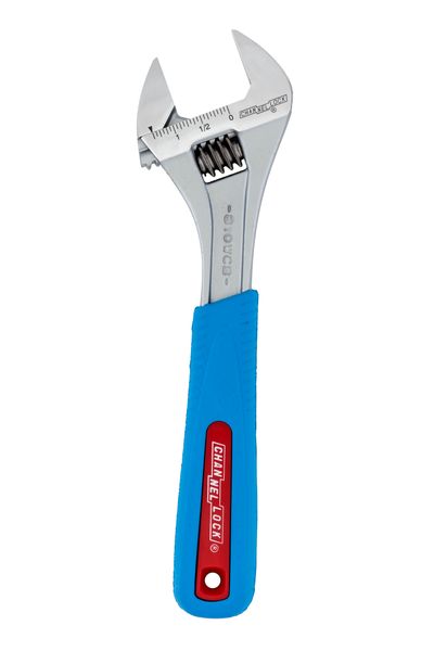CL810WCB 10 in. Adjustable Wrench with Code Blue Grip -  Channellock