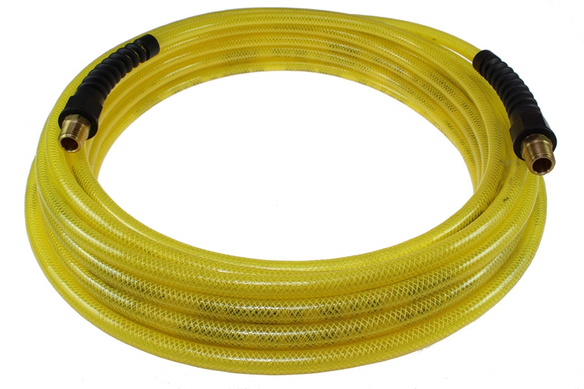Picture of Acme Automotive AMAPFE51004TY 0.31 in. x 100 ft. Flexeel Hose&#44; Yellow - 0.25 in. MPT