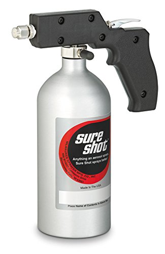 Milwaukee Tool  24 oz Anodized Aluminum Sprayer with Adjustable Nozzle, Black