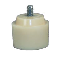 QEP NA15136 1.37 in. Dia. Medium Hard CBH Soft Face Tip, Cream