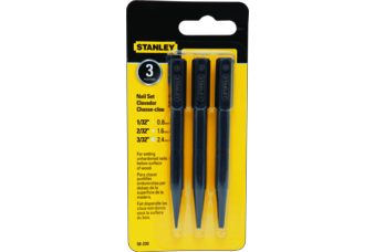 Picture of Proto Industrial Tools PO58-230 Square Head Nail Set - 3 Piece