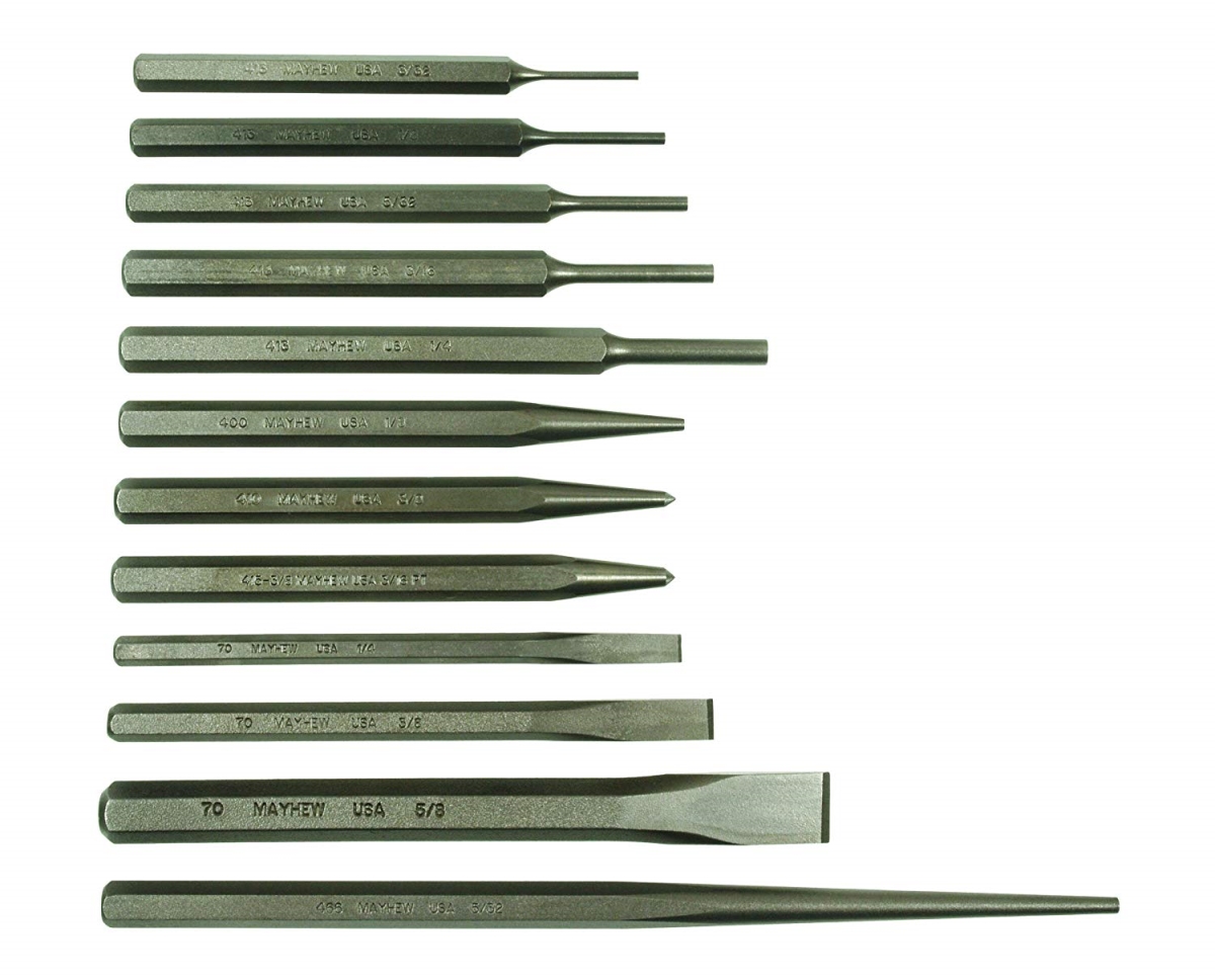 Punch  Chisels Set  12 Piece