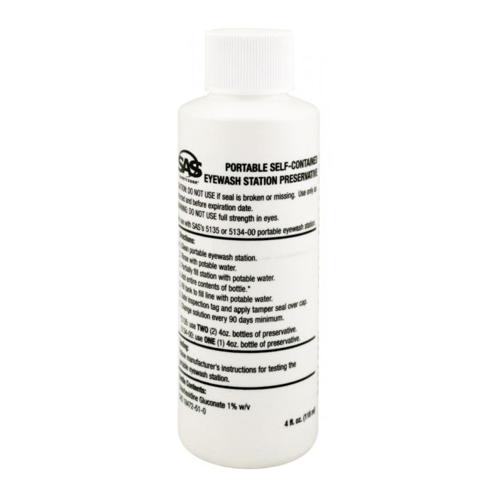 Picture of SAS Safety SA5136-01 4 oz Preservative for Eyewash Station