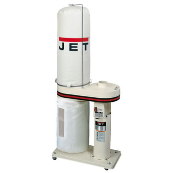 DC-650BK 1 HP 650 CFM Dust Collector with 30-Micron Bag