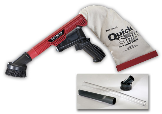 UTQS9000R Quick Spiff Venturi Vacuum - Red