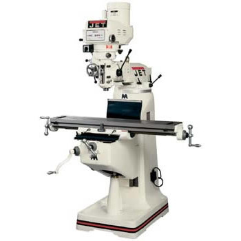 WC690008 JTM-4VS Milling with X Powerfeed & Y Powerfeed Installed