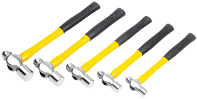 Hammer Ball Pein Fiberglass Set - 5 Piece