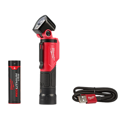 ML2113-21 USB Rechareagble Pivoting Flashlight