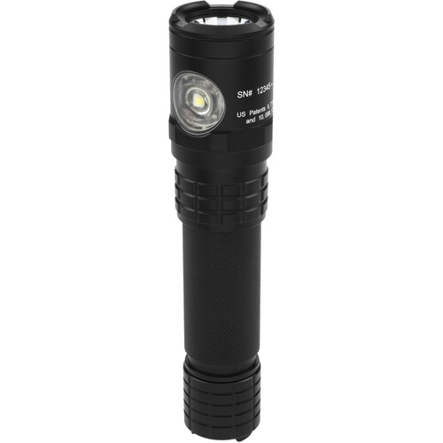 Picture of Bayco BYUSB-578XL Dual-Light USB LED Flashlight with Holster - Black
