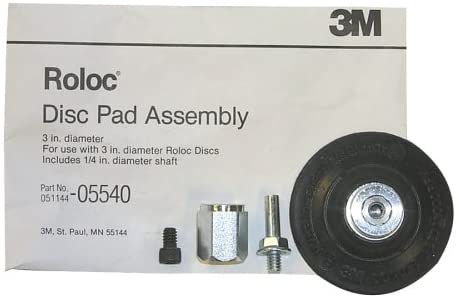 05540 3 in. Roloc Disc Pad Assembly