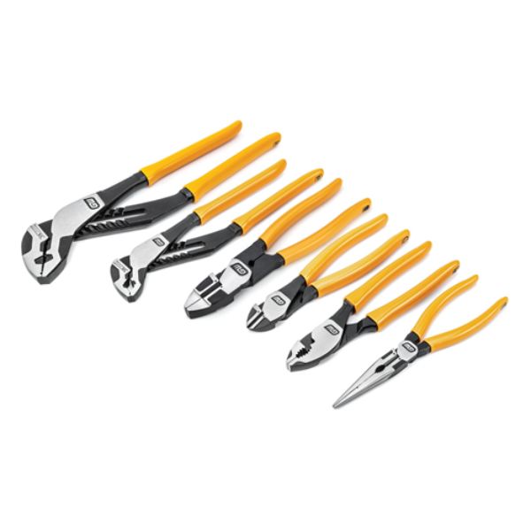 Picture of Apex Tools GWR82204 Mixed Dipped Material Plier Set - 6 Piece