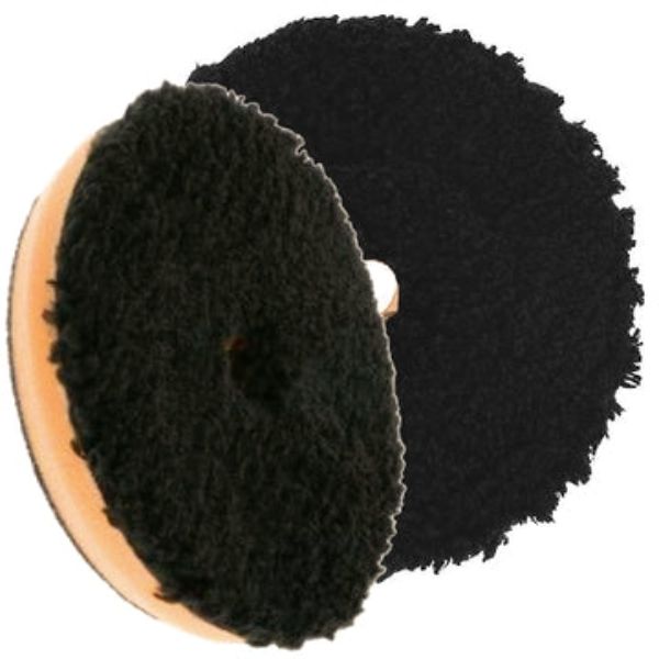 6.5 in. Microfiber Pad, Orange & Black
