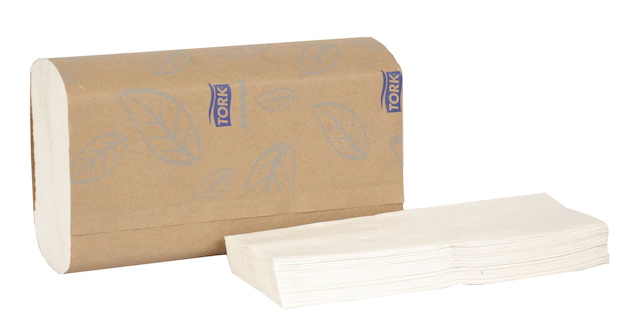 Advance Multifold Towel, White - 2 Piece