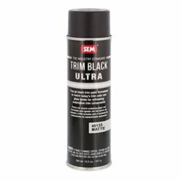 Trim Automotive Spray Paint, Black Ultra Matte