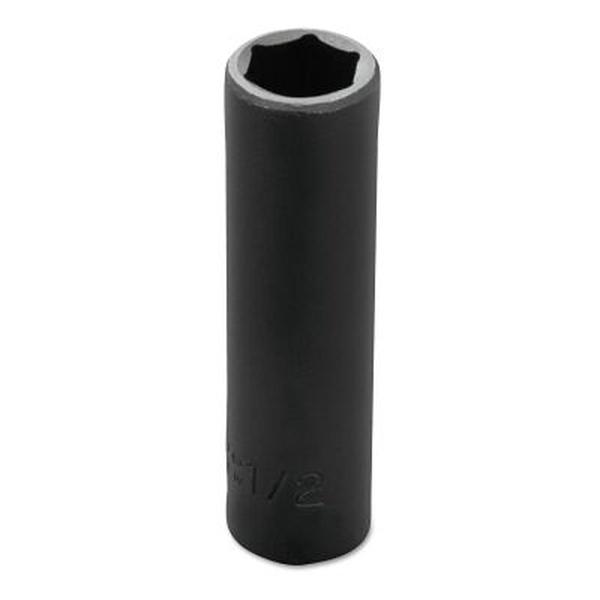 POJ7716H 0.37 Drive x 0.5 6 Point Deep Impact Socket