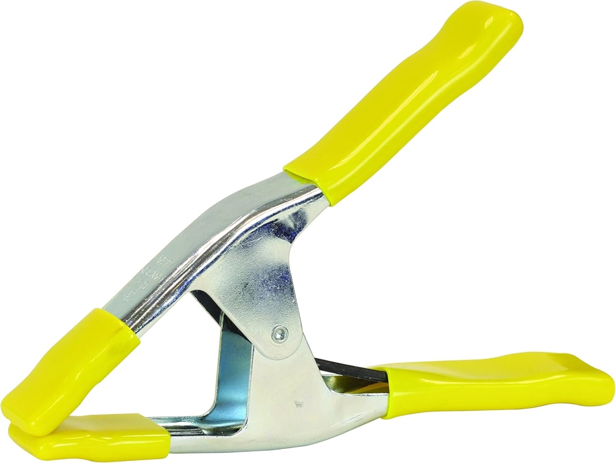 CH64013 3 in. Spring Clamp with Rubber Tips - Multi Color