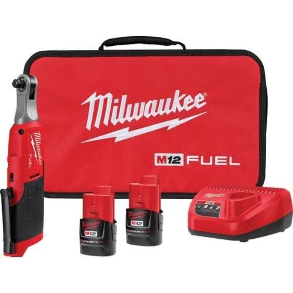 Picture of Milwaukee ML2567-22 0.375 in. High Speed Cordless Ratchet Kit