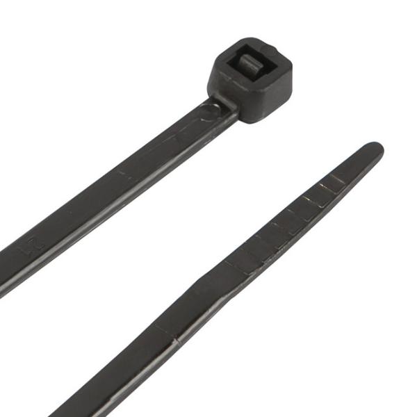 PTW2924 18 in. Cable Ties, Black - Pack of 50