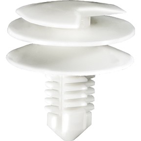 AV10621 Trim Panel Retainer for GM, White - Pack of 50