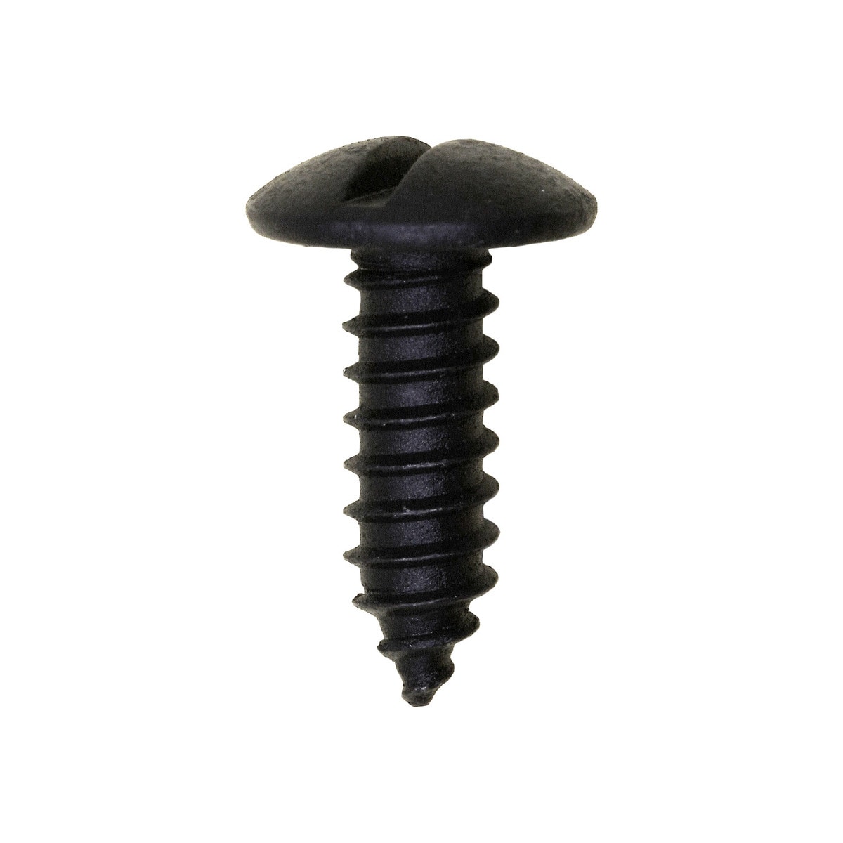 License Plate Screw - Black - 0.75 in. - Pack of 100 - Rust-Resistant Finish