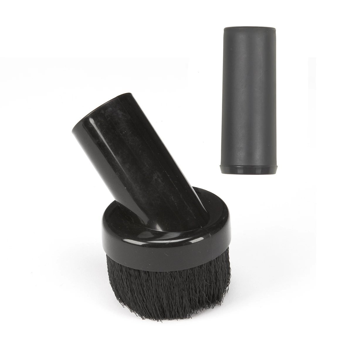 Round Brush - Black - 1.5 in. - Durable Cleaning Tool