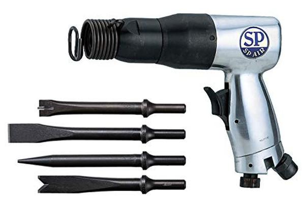 SPASP-1410K Heavy Duty Air Hammer Kit with 4 Chisels