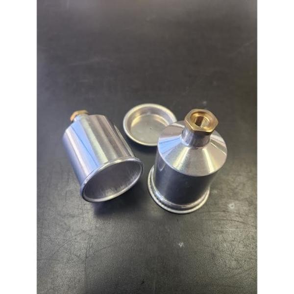 Motor Guard MCOP3002 9.5 x 1 in. Aluminum Pot Touch Up Gun Replacement Cup for 3781
