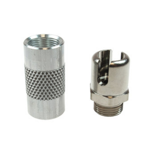 Picture of Coilhose Pneumatics AMAHFN-PT-DPB Typhoon Blow Gun Nozzle&#44; Silver