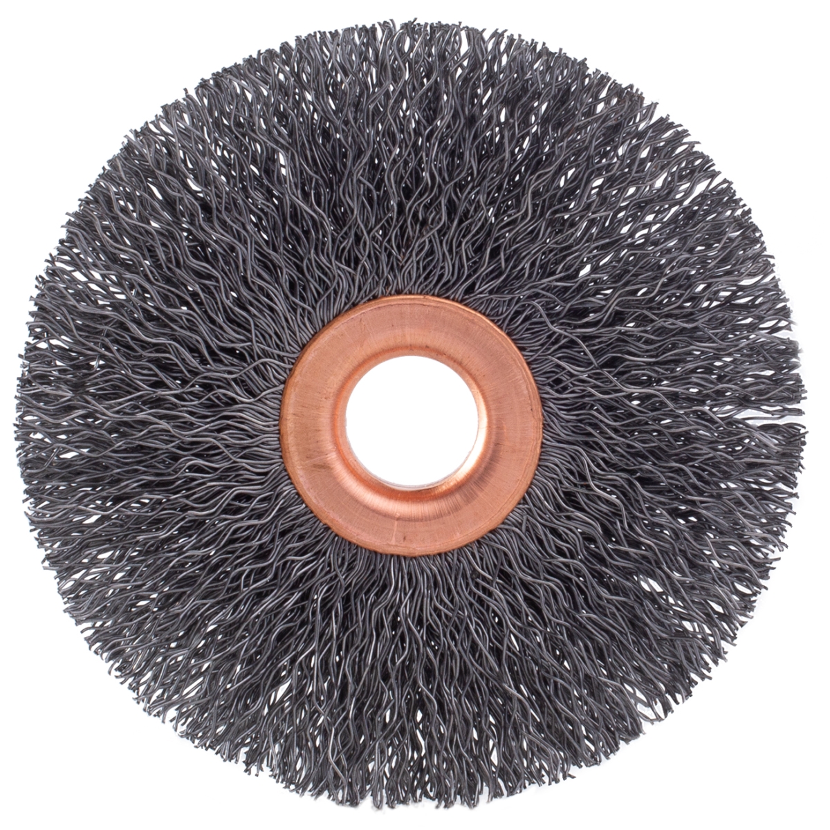 Shark Industries SI14034 3 x 0.5 in. Arbor Fine Circular Crimped Wire Wheel