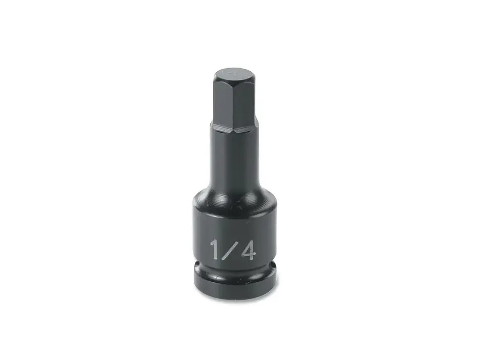 GP99084M 0.25 in. Drive x 8 mm Hex Impact Driver Socket - 4 in. Length