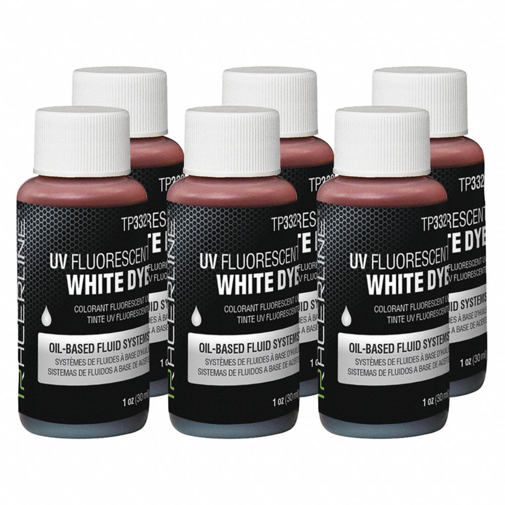 DLTP3320-1P6 1 oz UV Leak Detection Dye, White - Pack of 6