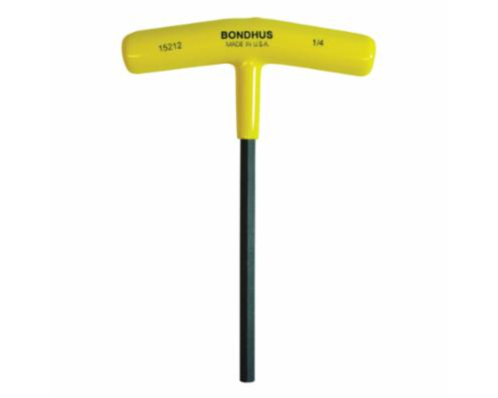 BH15212 0.25 in. Hex T-Handle, 6 in. Length