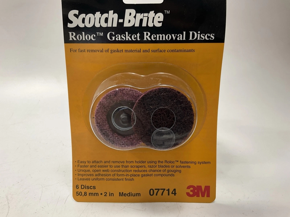 07714 Gasket Removal Disc 2 - Medium, Maroon